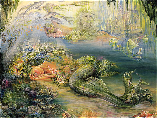 Josephine Wall - Dreams of Atlantis