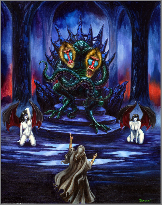 The Throne of Demogorgon, by Eugene Jaworski