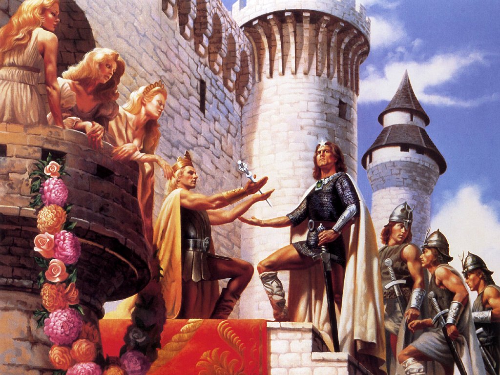Rowena Morrill - The art of - The last steward of gondor (1)