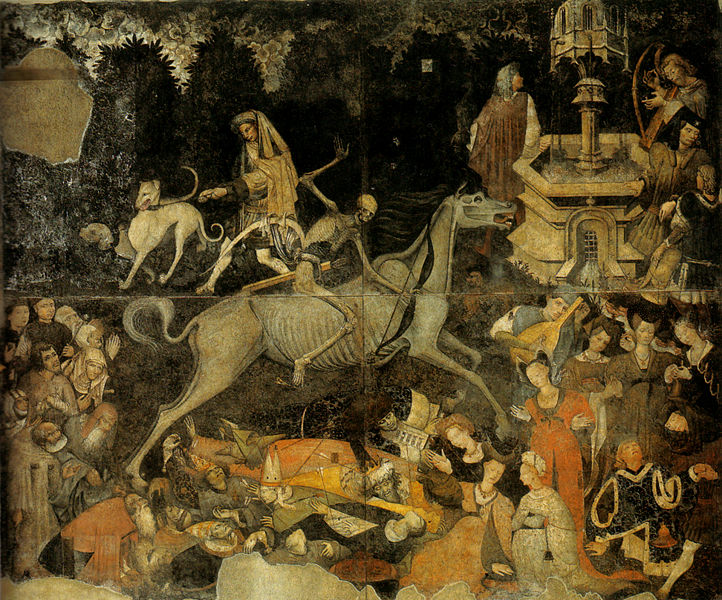 Il trionfo della morte, fresco of the 15th century