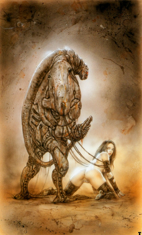 Luis Royo - Demon et fille