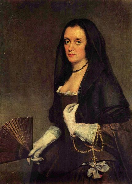 Lady with a Fan, by Diego Velzquez