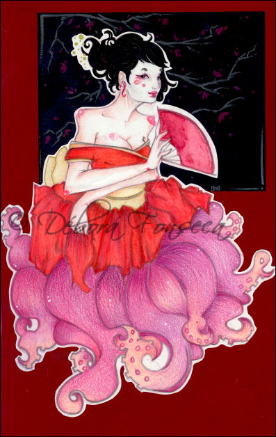 Cherry Blossom Geisha, by Debora: http://www.elfwood.com/~debora/-+-cherry-Blossom-Geisha-+-.2675035.html