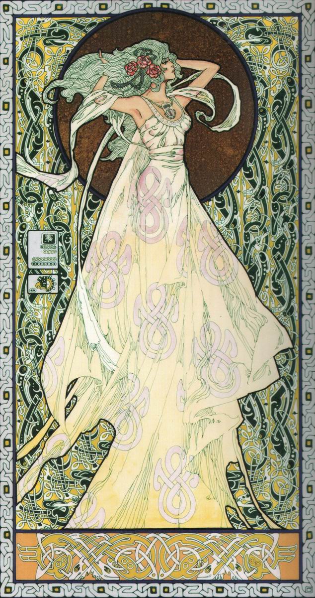 Jim Fitzpatrick - Cruitne, daughter of Lochnan (1977)